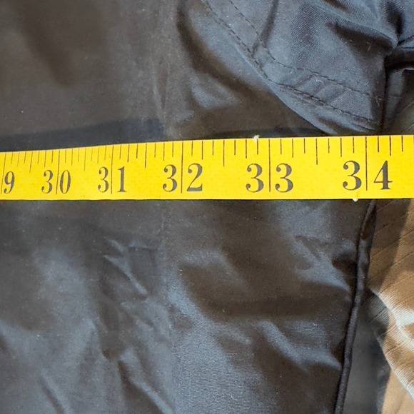 Tri Mountain Jacket Winter Coat Black Pockets Fleece Lined NEW Size 6XLT Utility - Picture 9 of 10